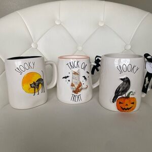 Rae Dunn Halloween set of 3